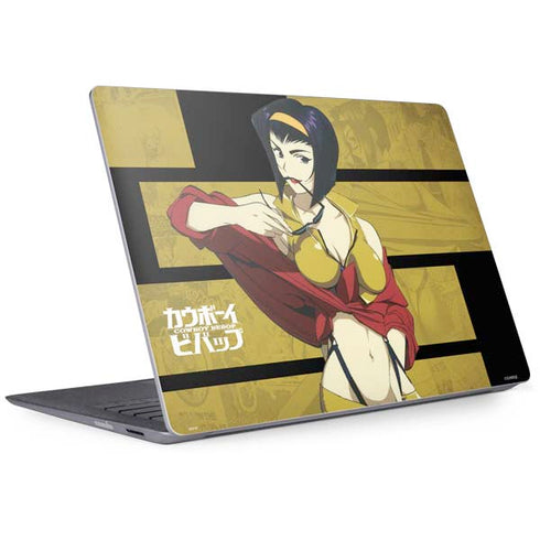 Cowboy Bebop Faye Surface Laptop 2 Skin